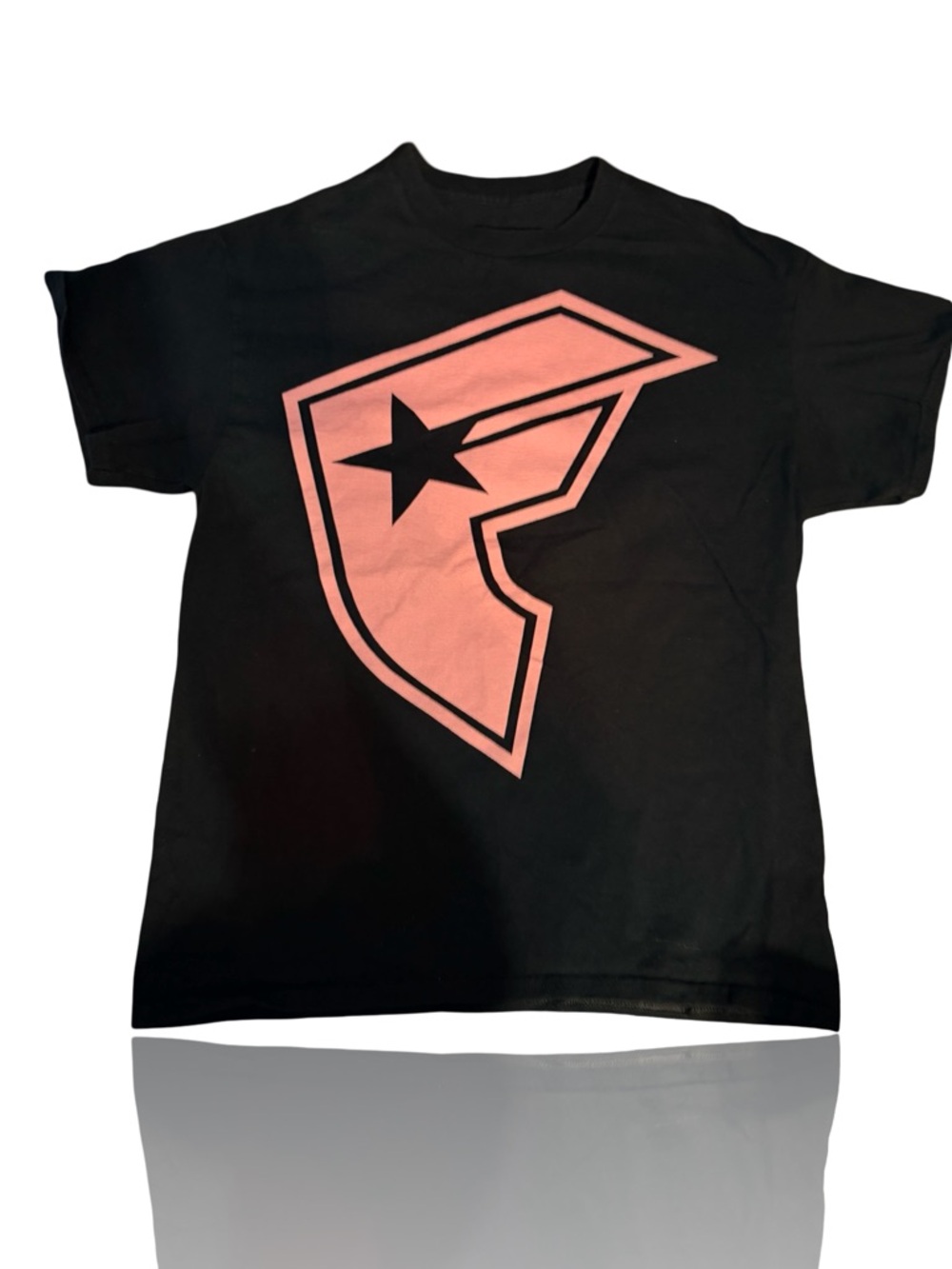 Famous Stars & Straps T-Shirt Mens M Black Pink BOH Logo Graphic